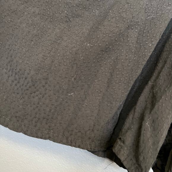 Time and Tru Swiss Dot Long Sleeve V-Neck Blouse XL - Picture 3 of 3